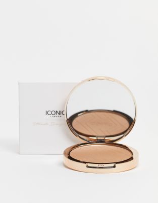 ICONIC London - Ultimate Bronzing Powder - Bronzer in Light Bronze-Braun