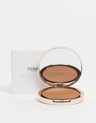 ICONIC London - Ultimate Bronzing Powder - Bronzer - Warm Bronze-Braun