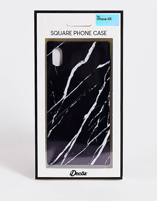 iDecoz Black Marble iPhone Case