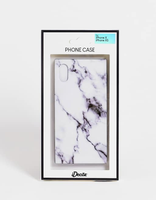 iDecoz White Marble iPhone Case ASOS