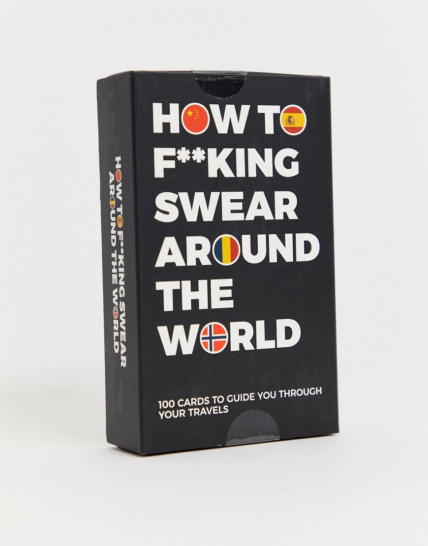 фото Игра \"how to swear around the world\" gift republic-мульти