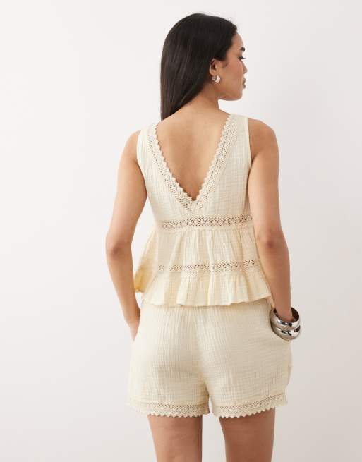 Iisla & Bird - Beige cami-top, 4 af 4