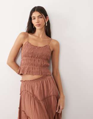 Iisla & Bird - Camisole-Oberteil in Mokkabraun-Brown