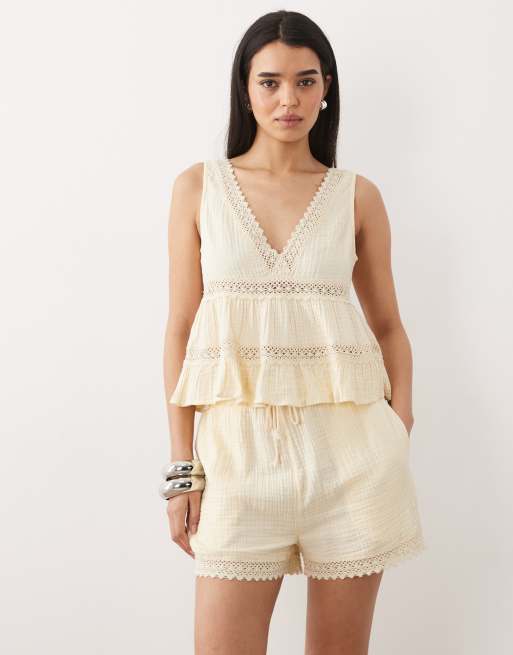 IIsla & Bird - Short virevoltant - Beige, 2 de 5