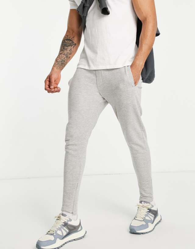 Il Sarto core slim sweatpants in gray