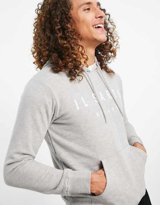 Il Sarto - Core - Sweat à capuche ajusté - Gris, 3 de 4