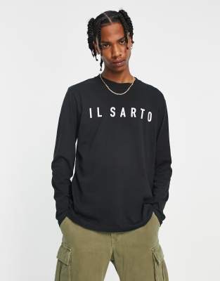 Il Sarto long sleeve core t-shirt in black - ASOS Price Checker