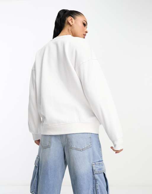 Il Sarto – Kremowa bluza oversize z metalicznym logo, 2 z 4