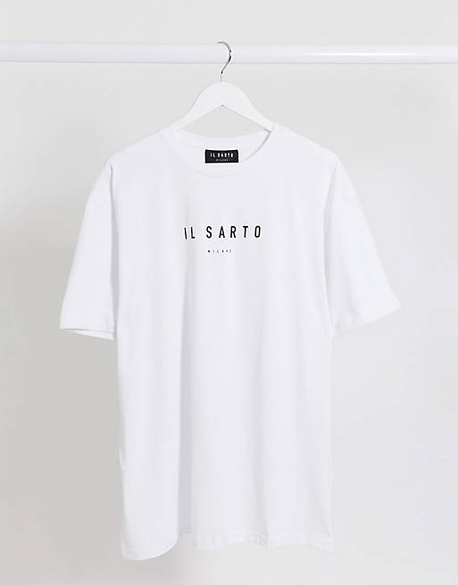 Il Sarto logo t-shirt in oversized fit | ASOS