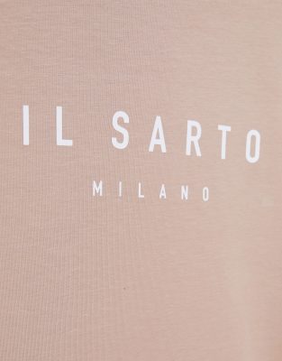 Il Sarto Logo T Shirt In Slim Fit Asos