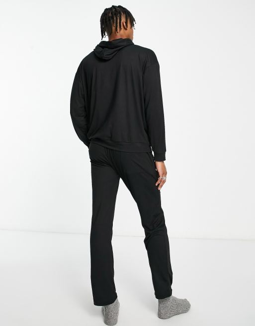 Il Sarto lounge lightweight sweater with zip and sweatpants set in