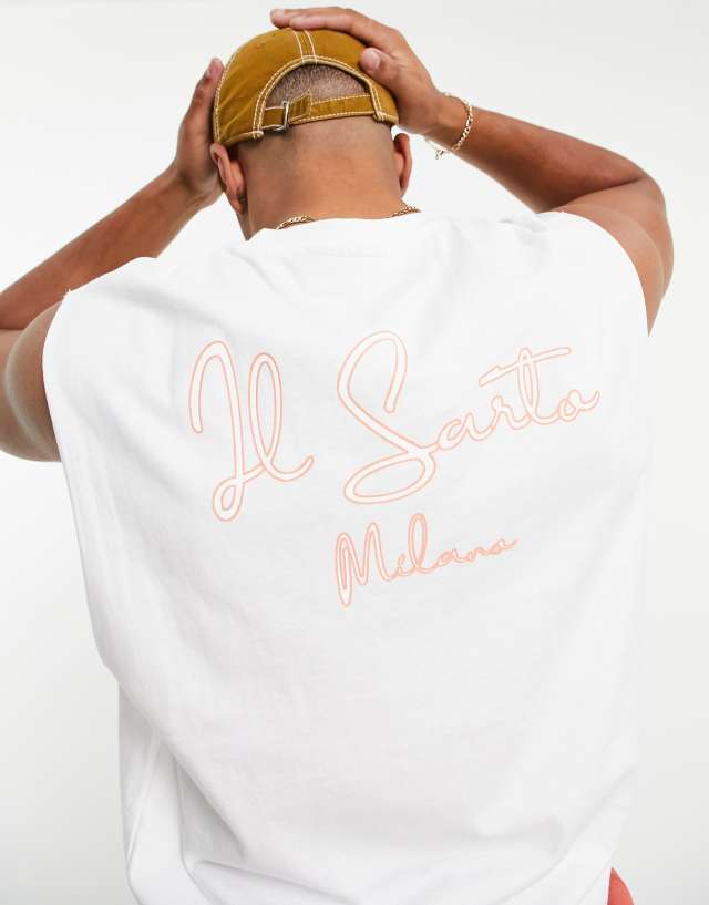 Il Sarto milano tank top in white