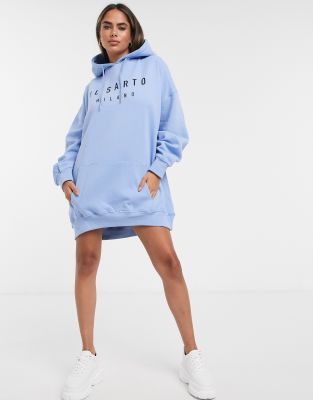 hoodie dress asos