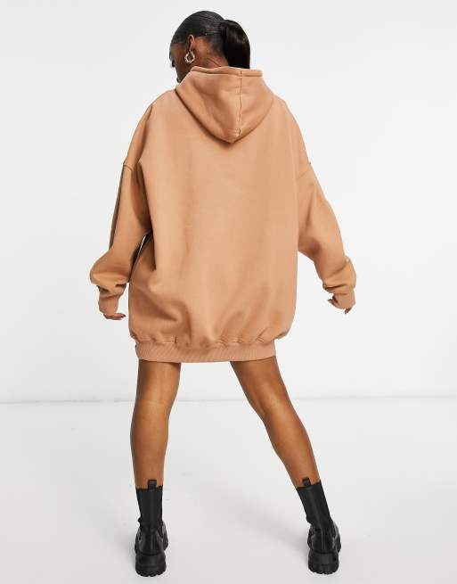 Tan best sale hoodie dress