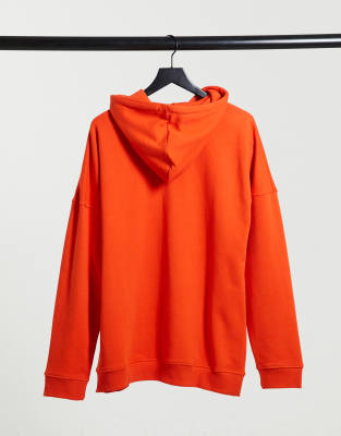 oversized hoodie red