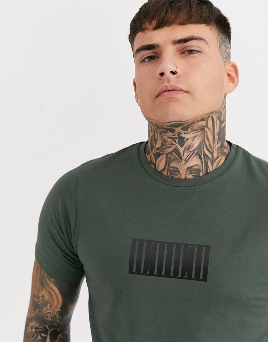 Il Sarto - T-shirt med bokslogo-Grøn
