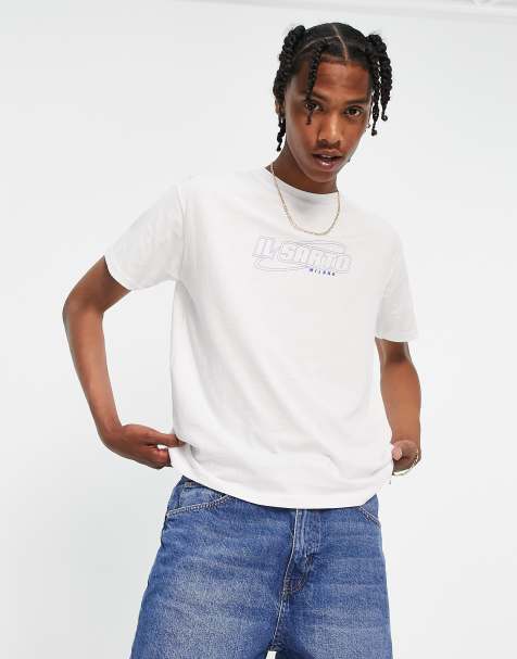 Il Sarto - T-shirt met logo in wit - view 1