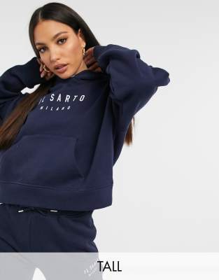 cropped hoodie tracksuit