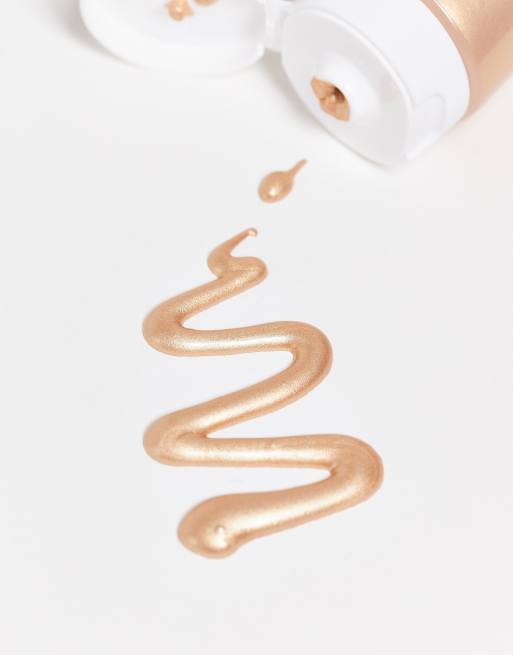 Iluminador corporal Body Glow de Lottie London: Tono Champán, 3 de 4