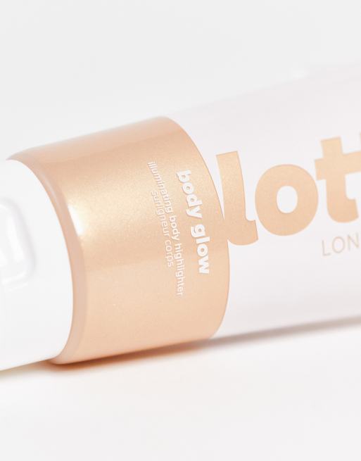 Iluminador corporal Body Glow de Lottie London: Tono Champán, 4 de 4