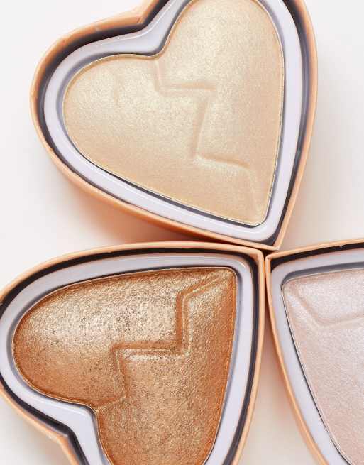 Iluminador Heartbreakers de I Heart Revolution: Tono Golden, 3 de 4