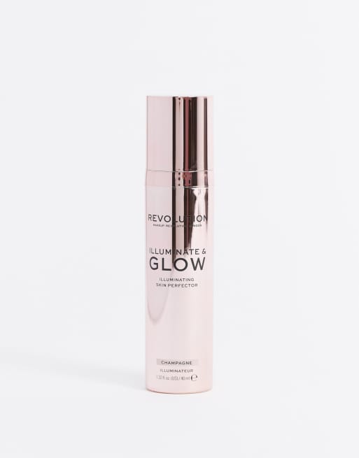 Iluminador líquido color champán Glow & Illuminate de Revolution