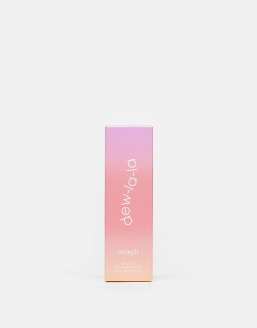 Iluminador líquido Dew-la-la de Benefit: Tono Aurora, 3 de 4