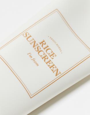Korean Skincare I'm From Rice Sunscreen Spf50+pa++++ 50ml-no Color