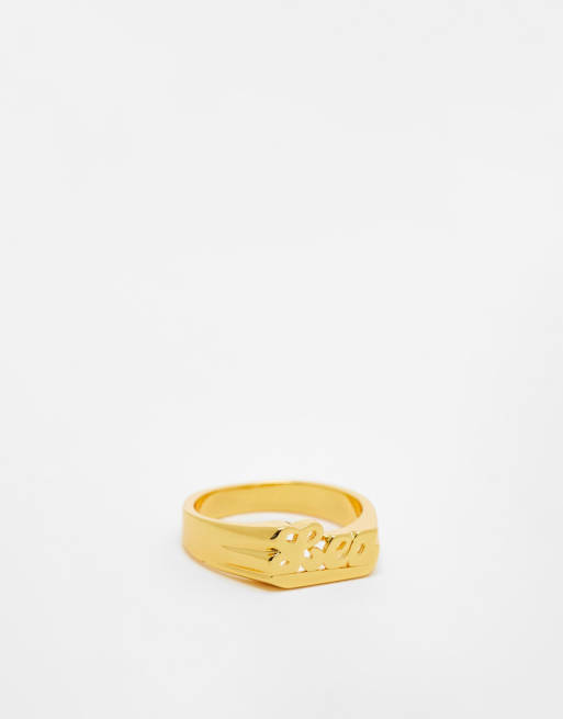 Image Gang gold plated Leo ring