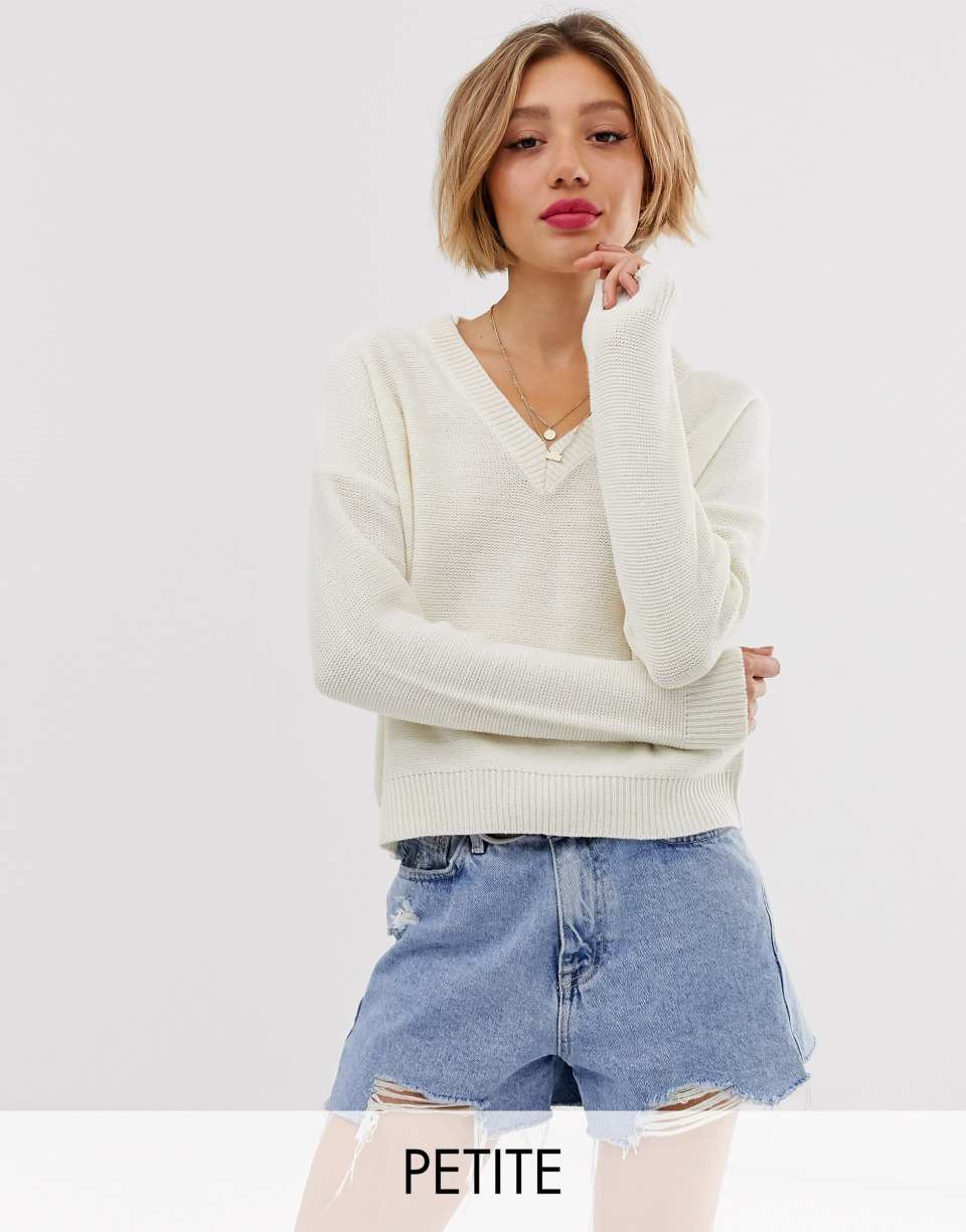 V-neck jumper