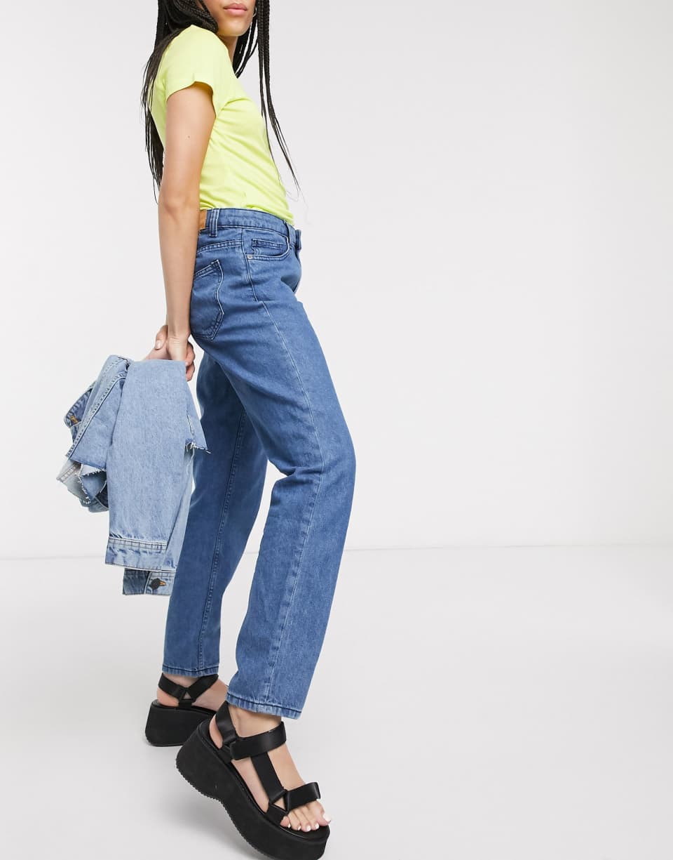 Straight leg jeans