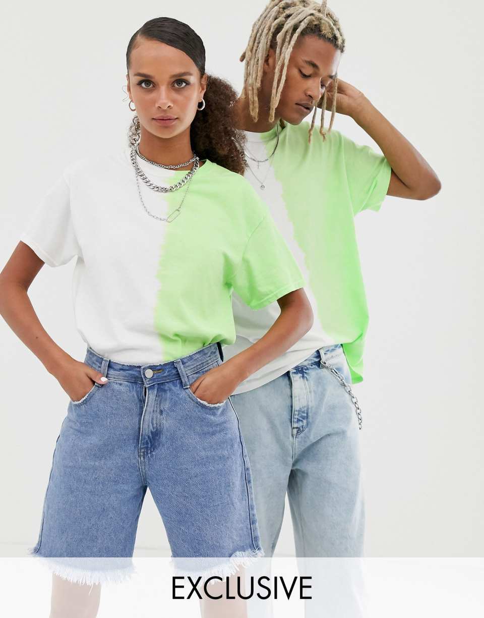 Center-seam T-shirt