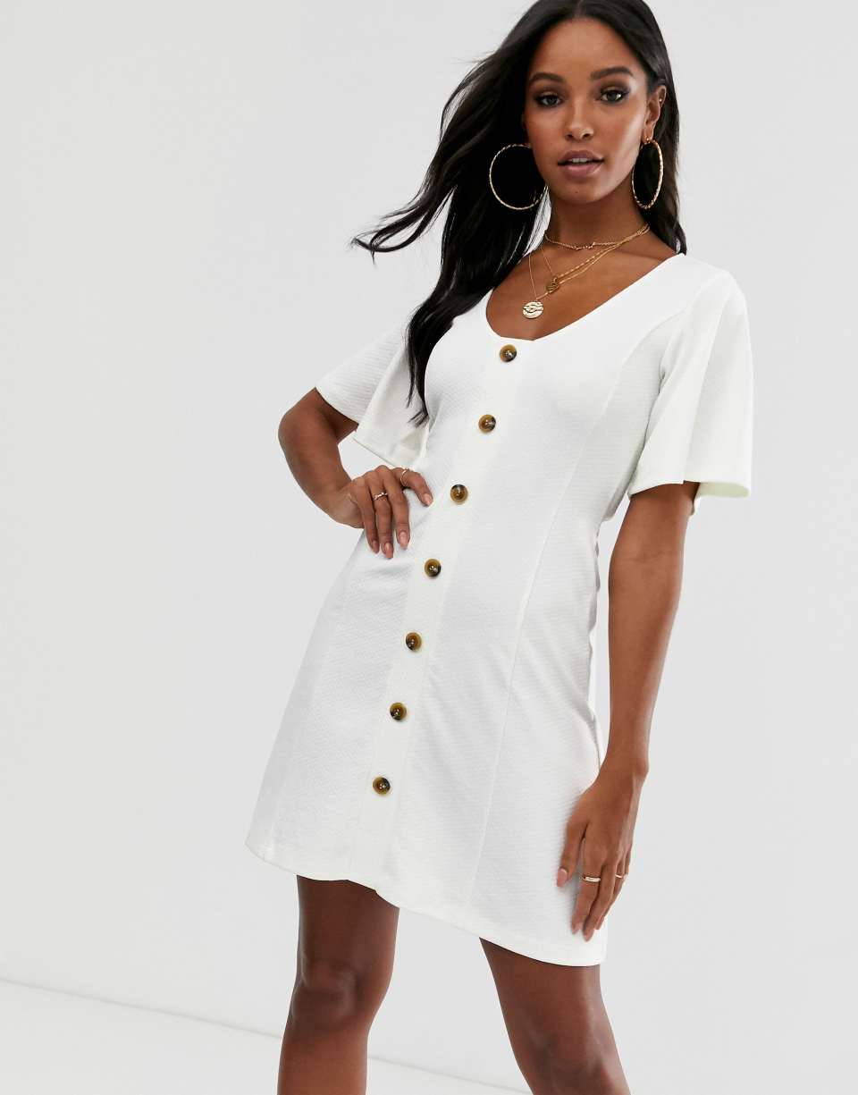 Textured Tea Dress