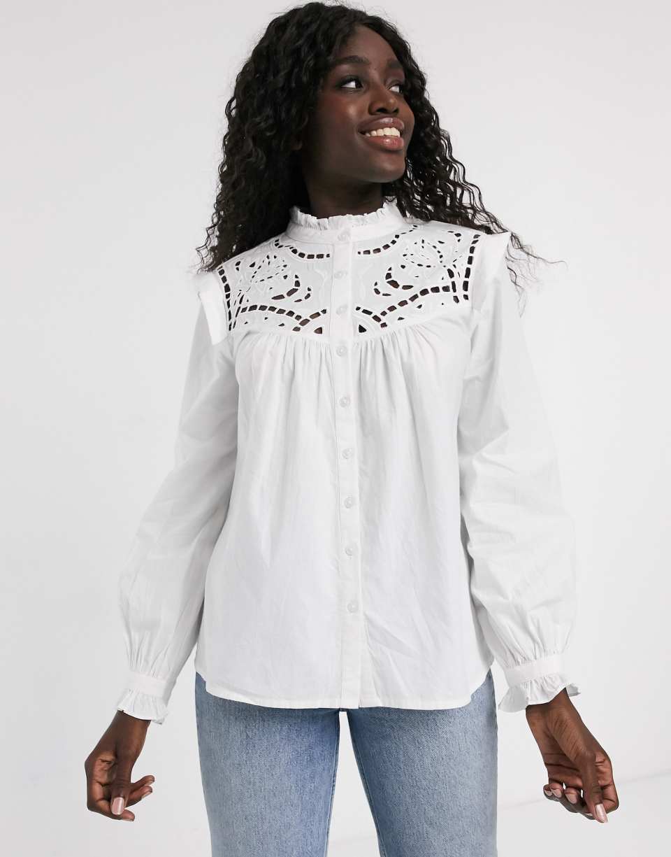 Long sleeve cotton shirt
