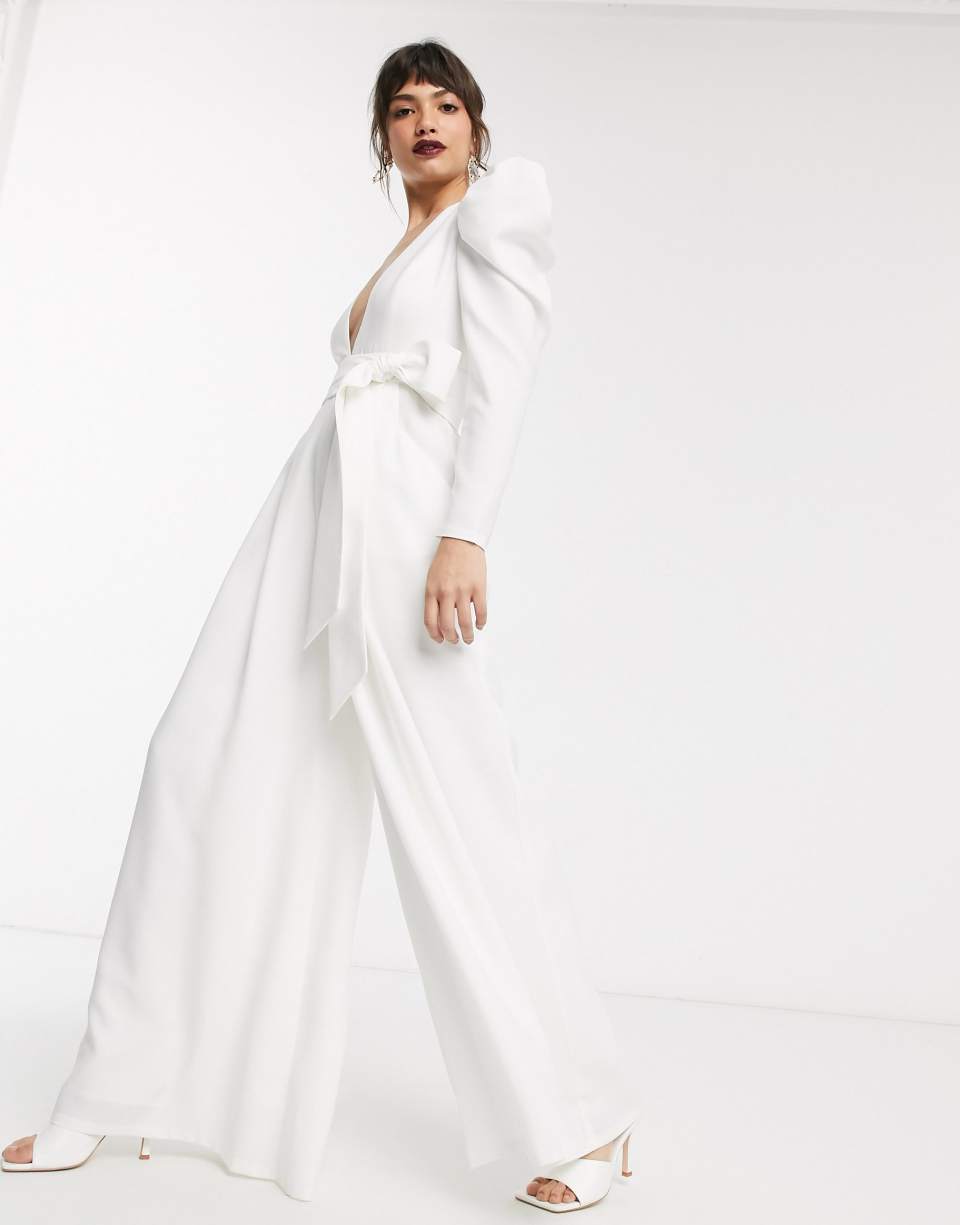 Wide leg jumpsuit