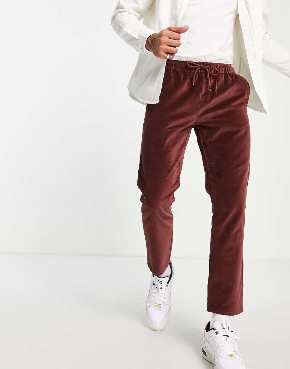 Slim fit trousers