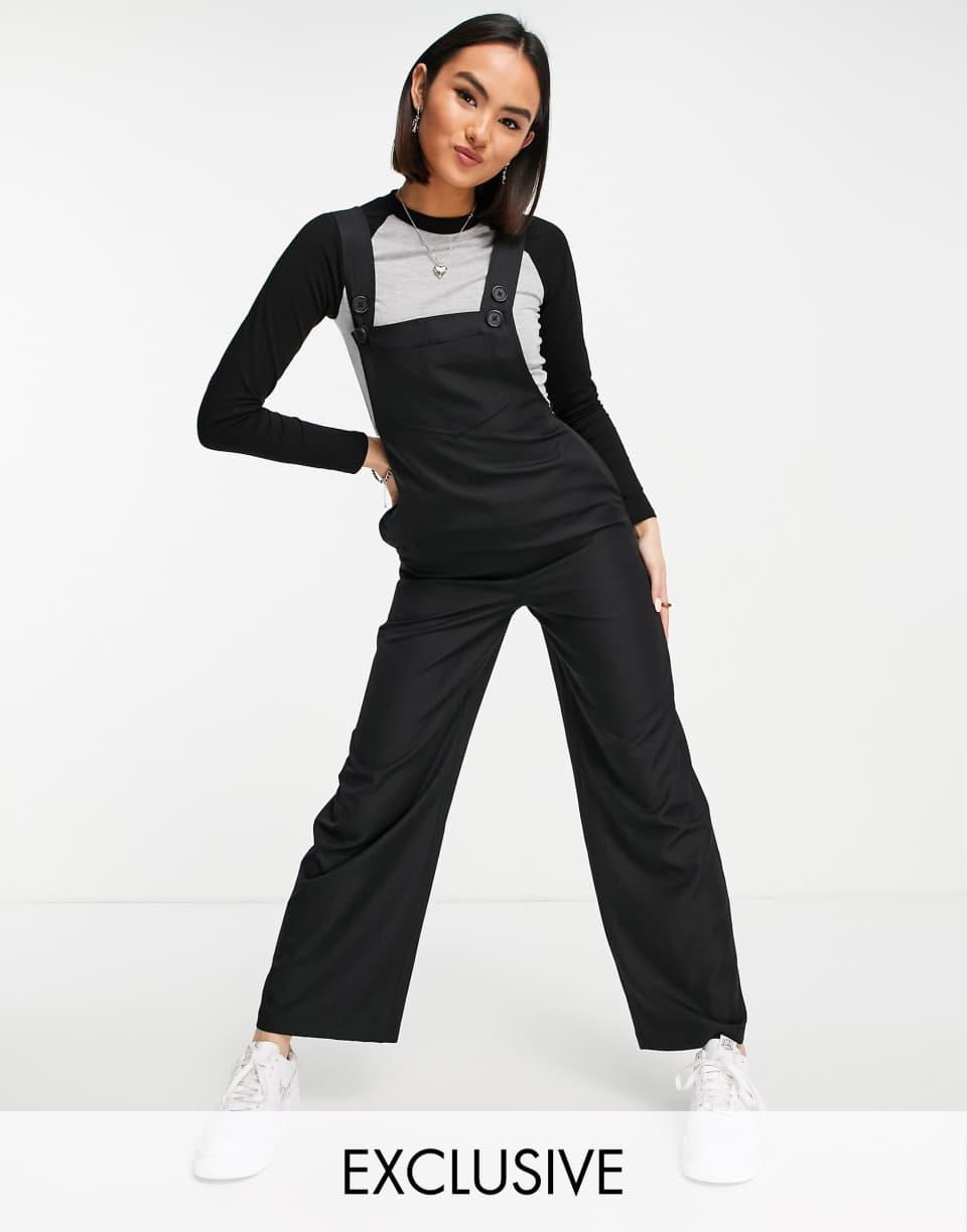 Black dungarees