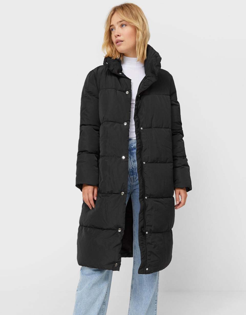 Longline padded jacket