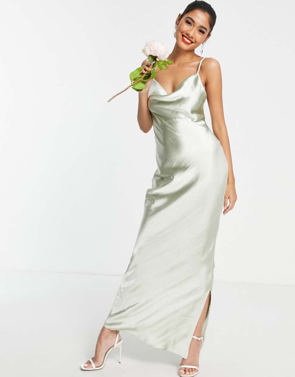 Cami maxi slip dress