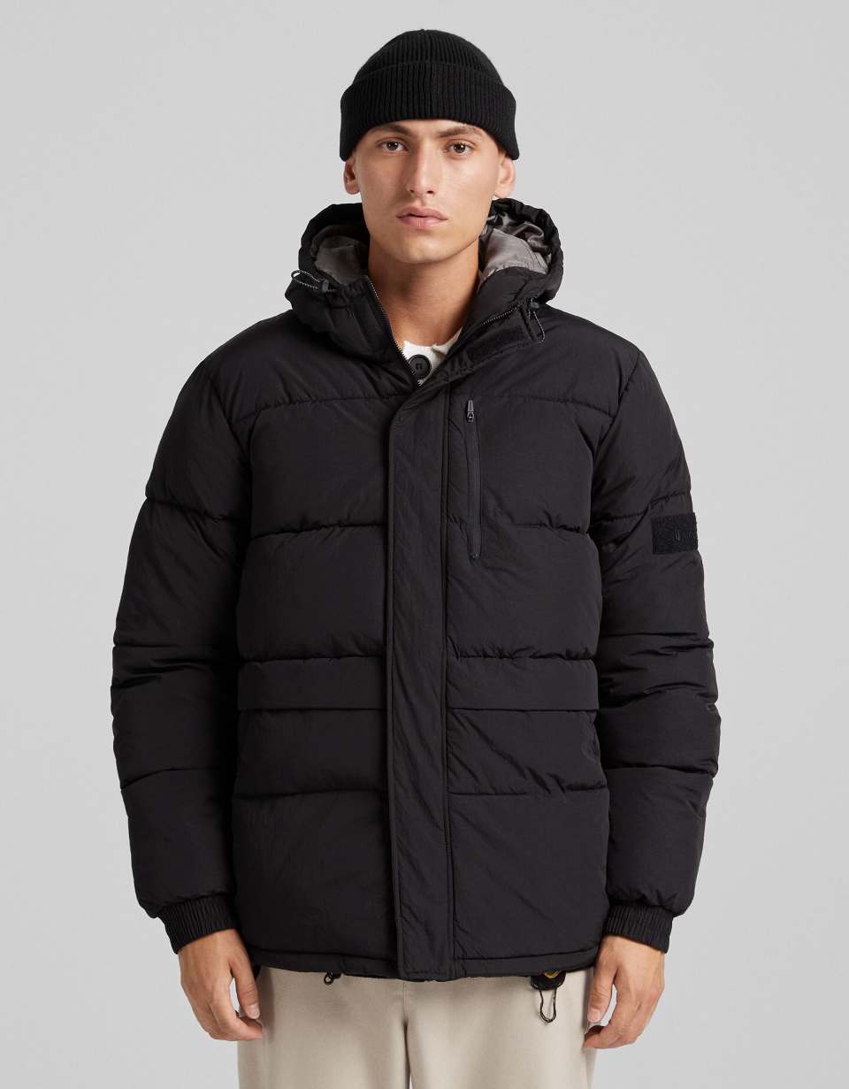 Hooded puffer jacket