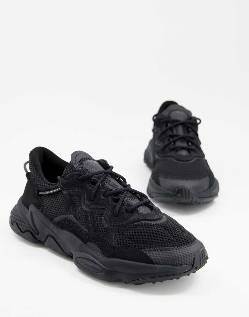 Ozweego triple black sneakers