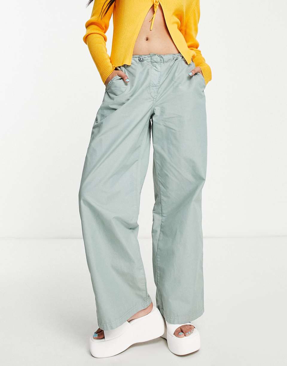 Kakifarve cargo trousers