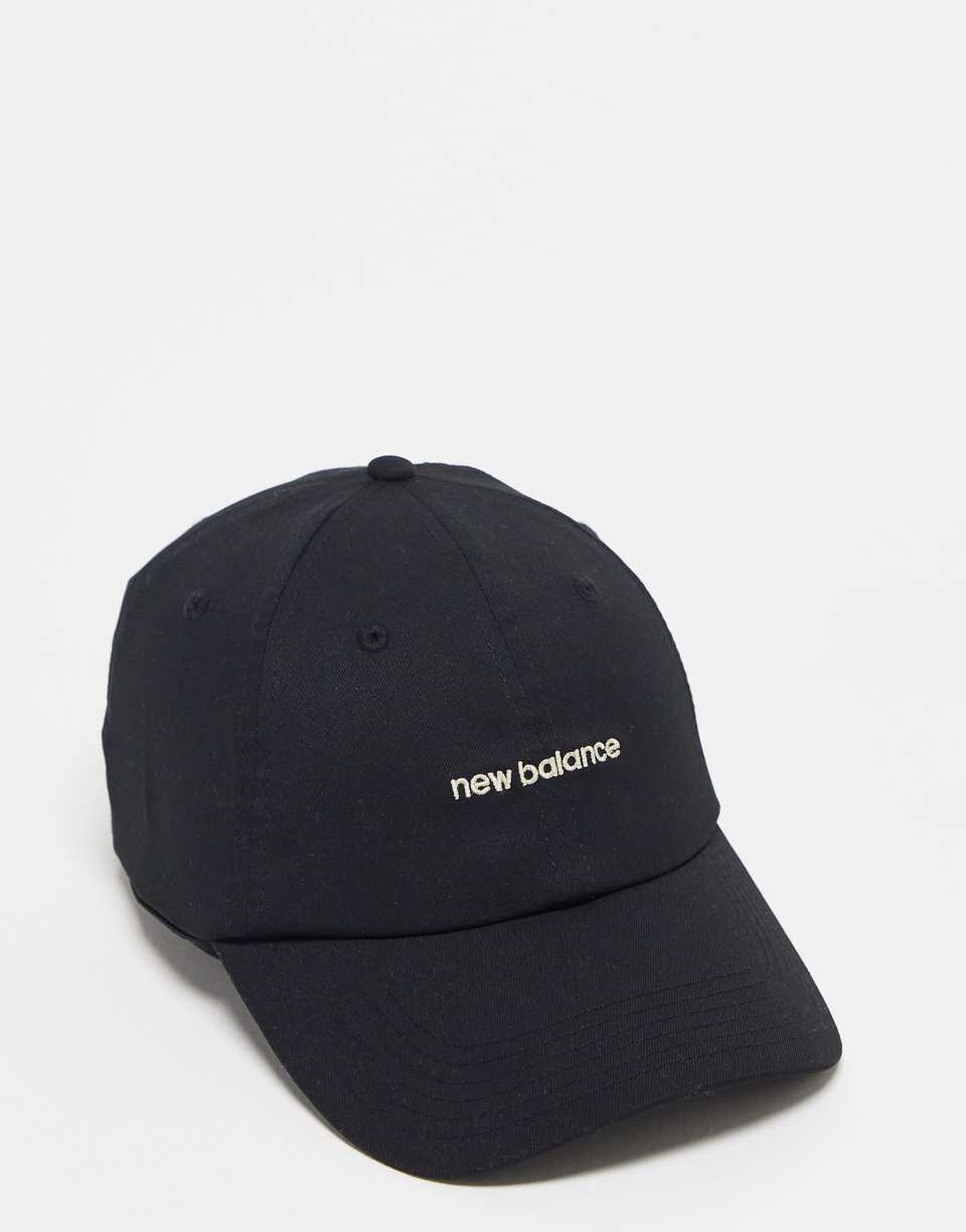 Linear logo baseball cap