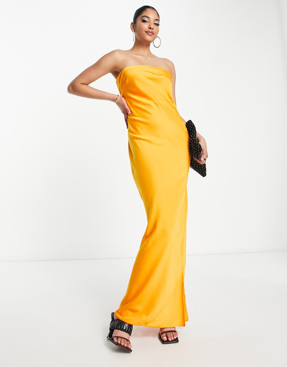 Bandeau maxi dress