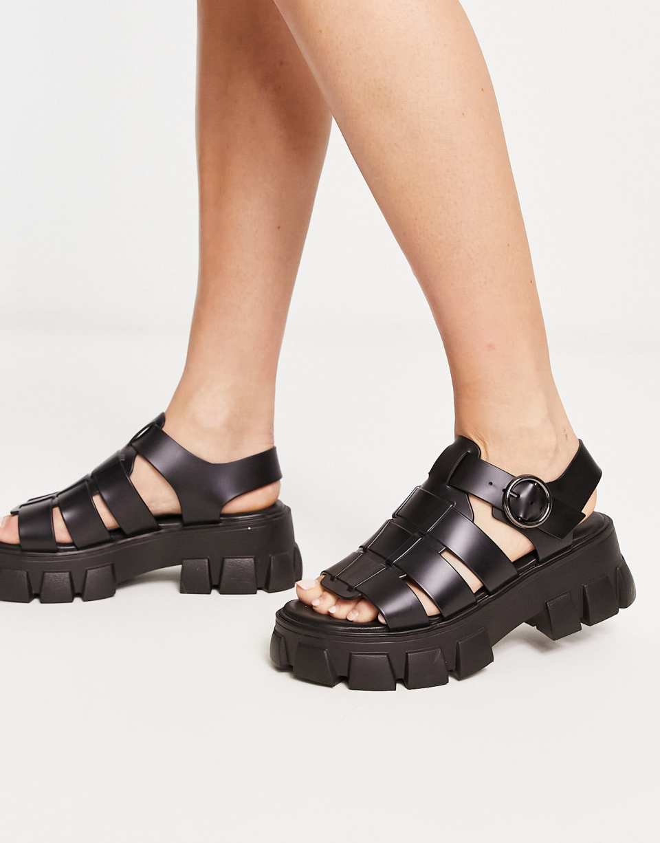 Chunky jelly sandals