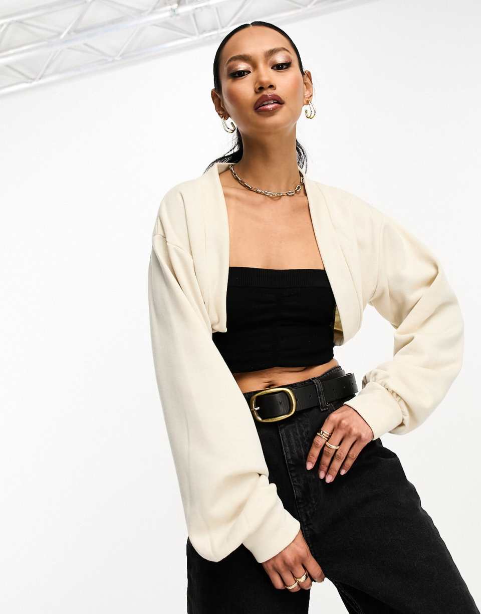 Bolero sweatshirt