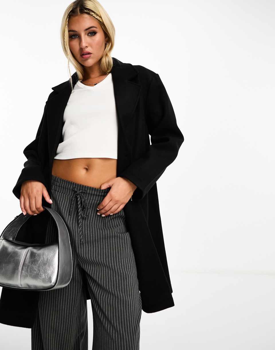 Tailored longline coat