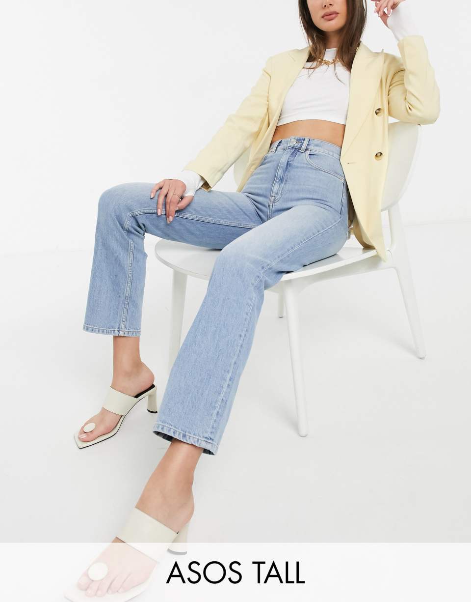 Tall High Rise Straight Leg Jeans