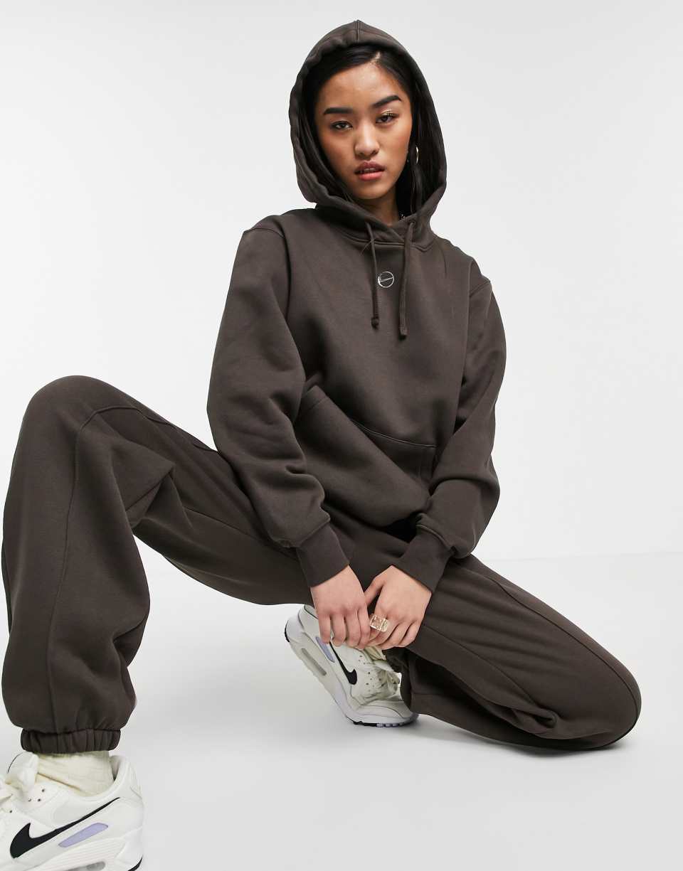 Metallic Swoosh Hoodie