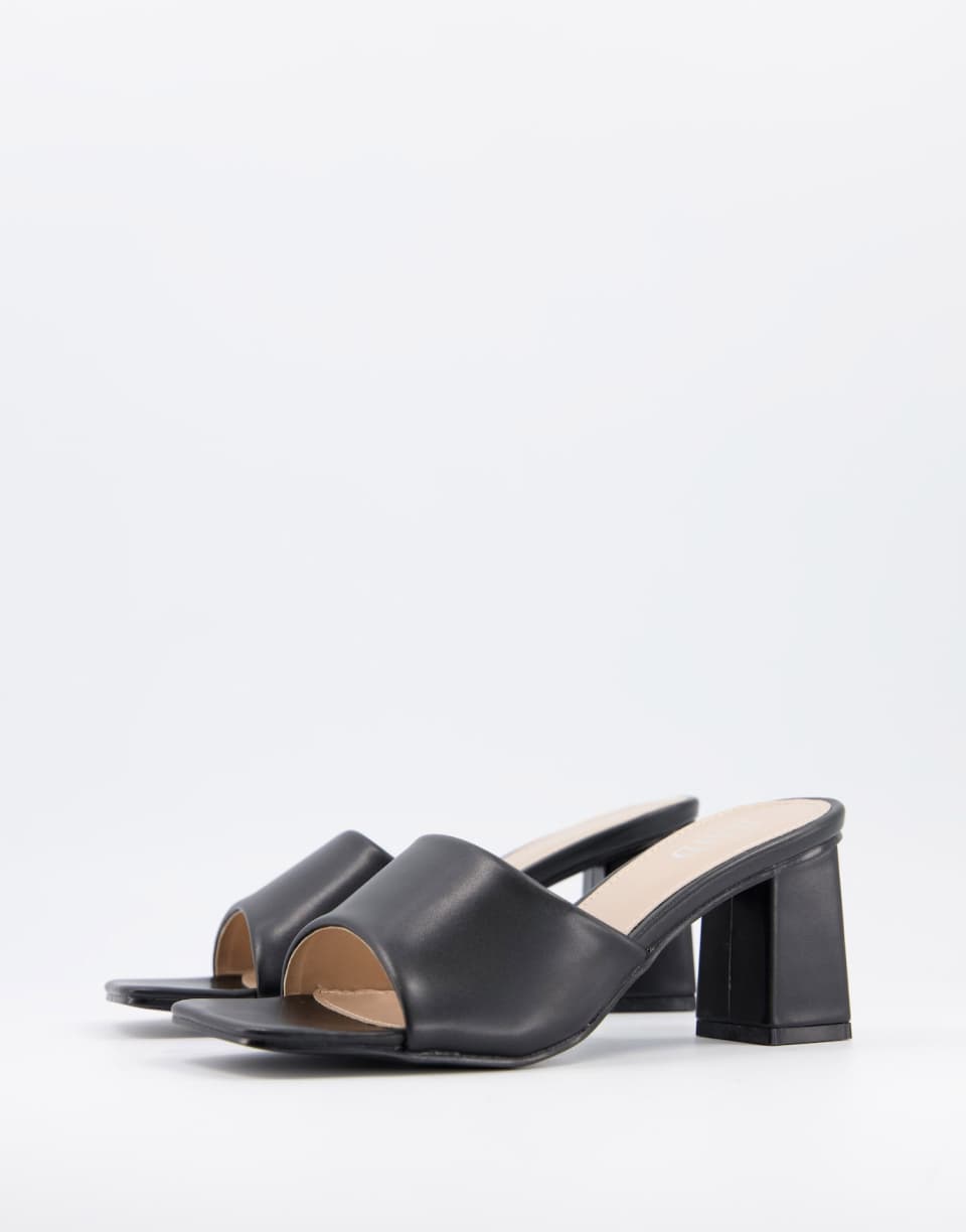 Black mules